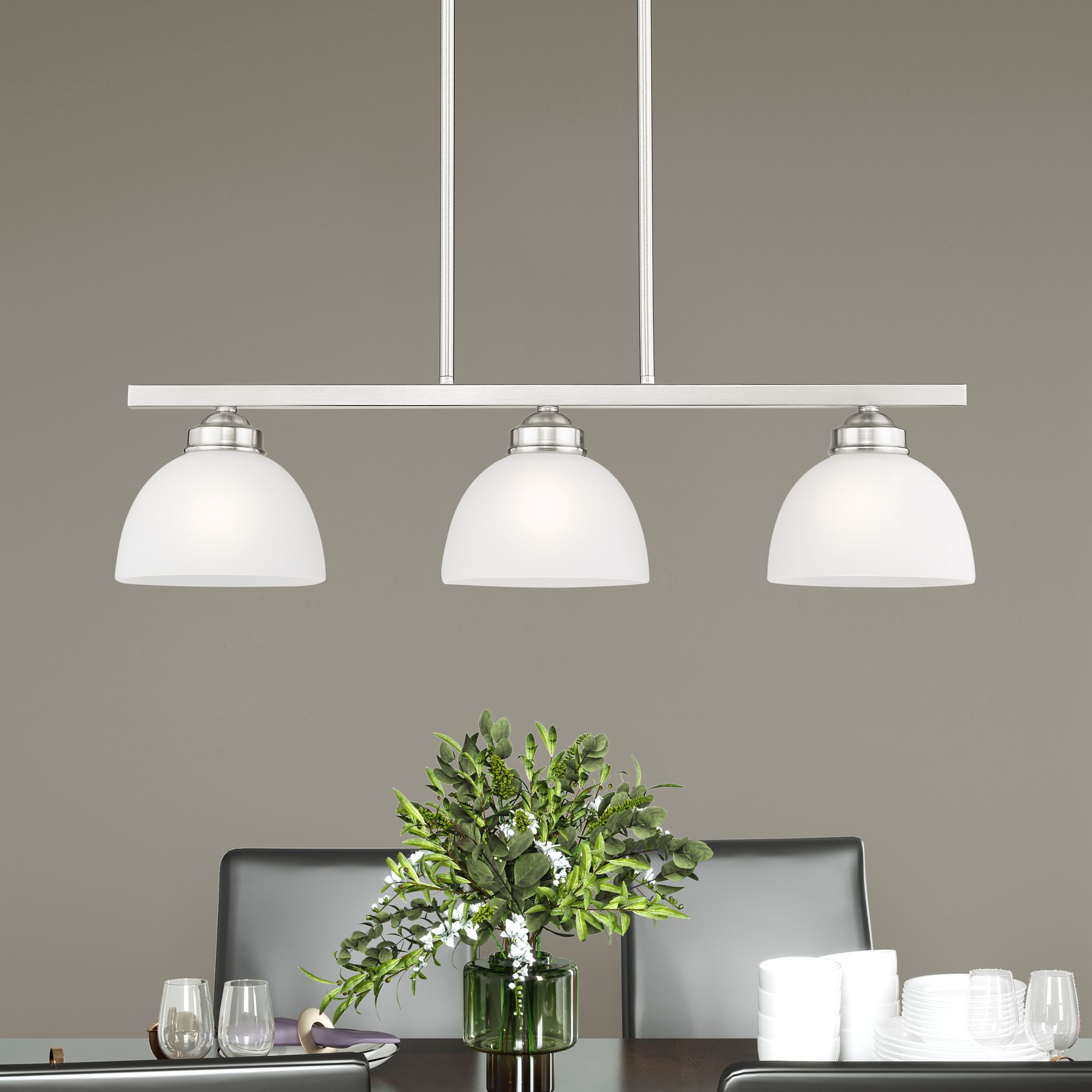 Livex Lighting Somerset Brushed Nickel Collection