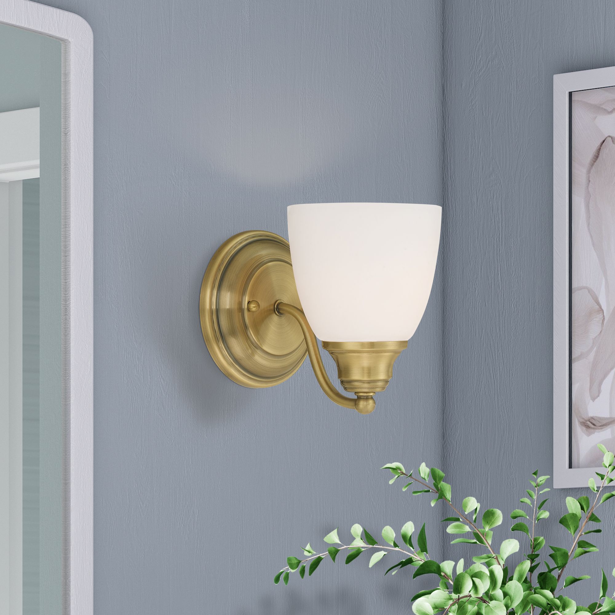 Livex Lighting Somerville Brass - Antique Brass Collection
