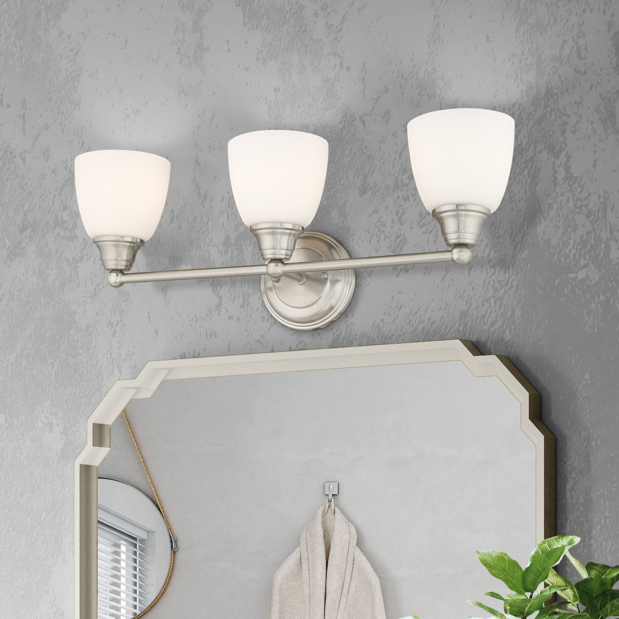 Livex Lighting Somerville Brushed Nickel Collection
