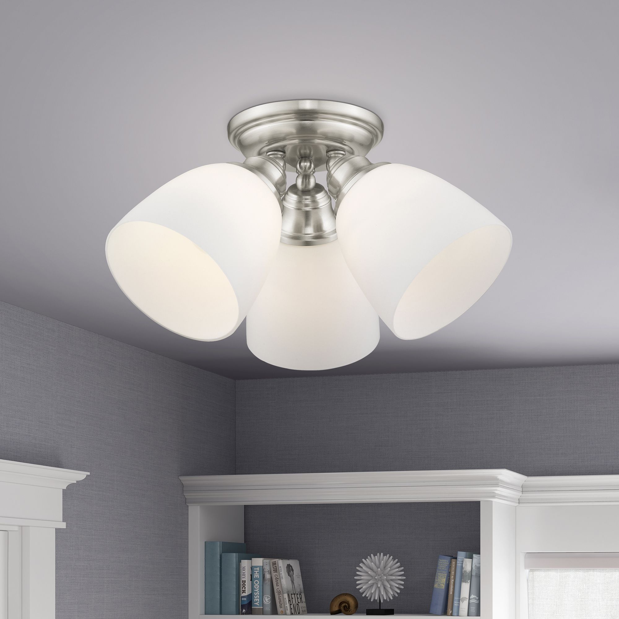 Livex Lighting Somerville Silver Collection