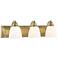 Livex Lighting Springfield 24" Wide 3-Light Antique Brass Bath Vanity