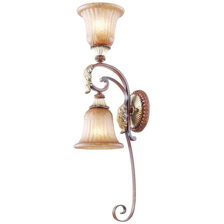 Image 5 Livex Lighting Villa Verona 27" High Bronze 2-Light Wall Sconce more views