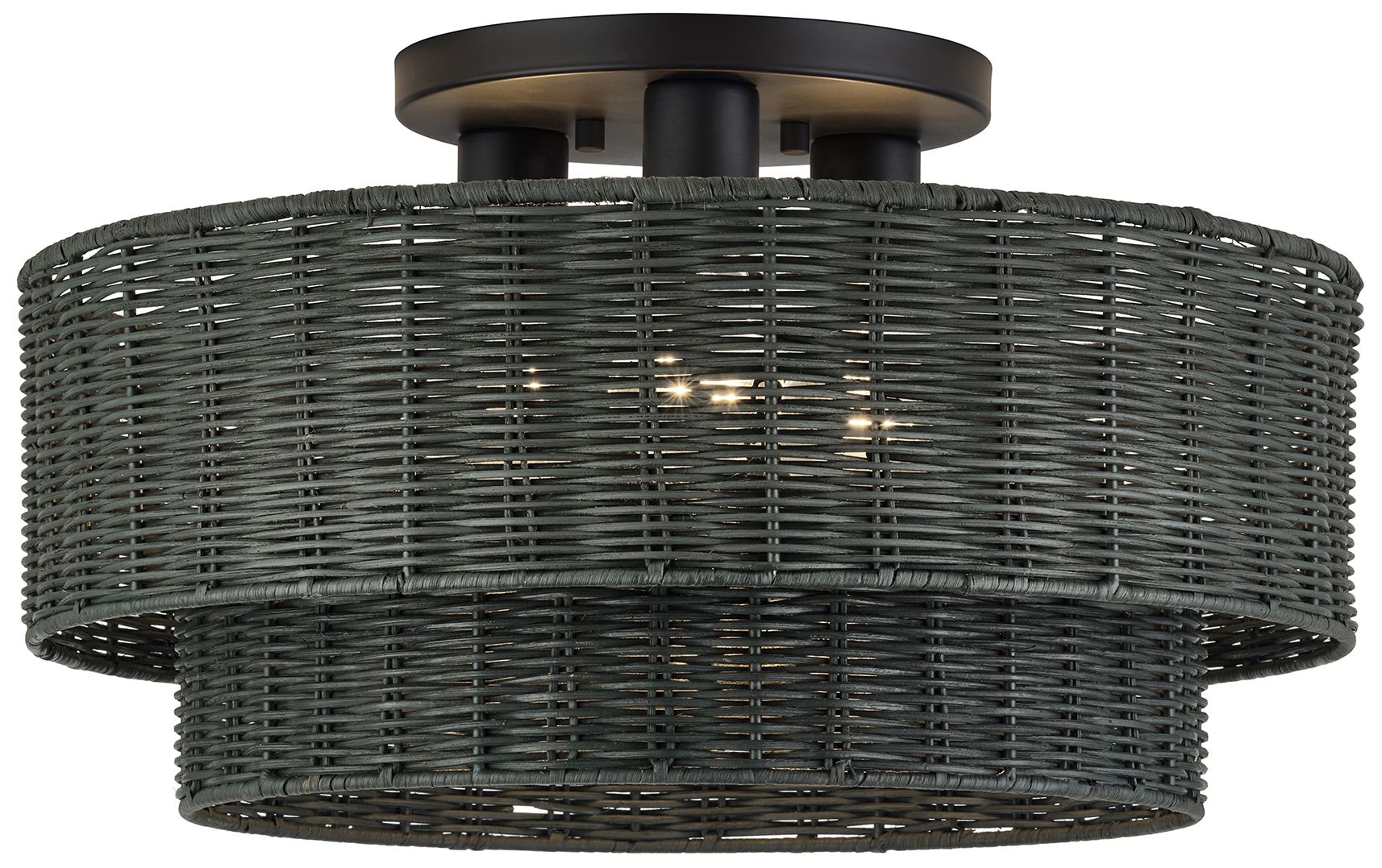 Livex Lighting Weavington Black Collection