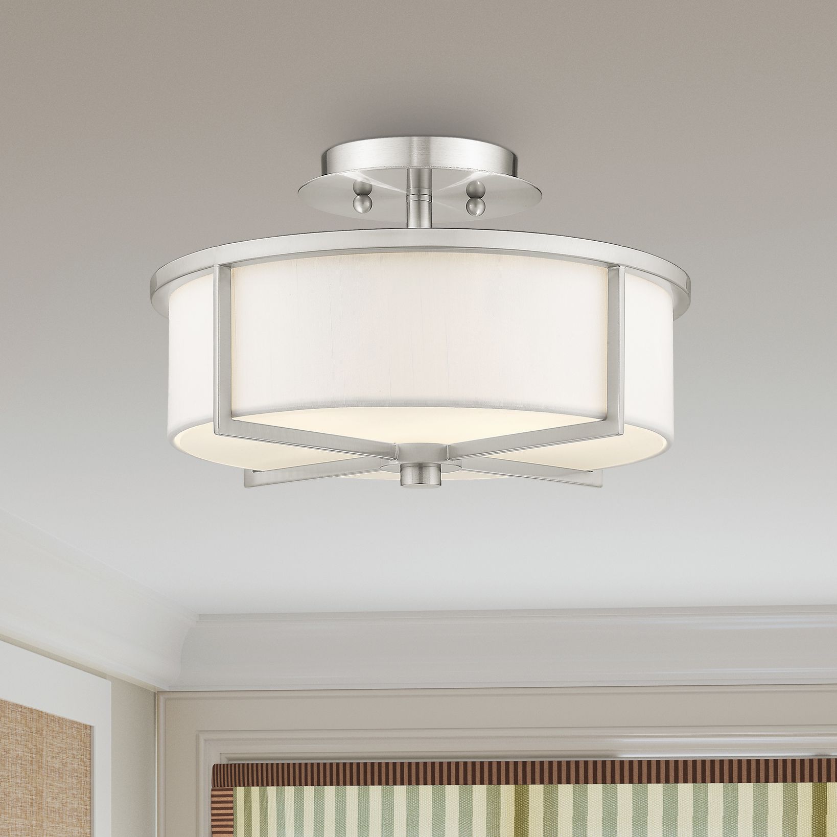 Livex Lighting Wesley Brushed Nickel Collection