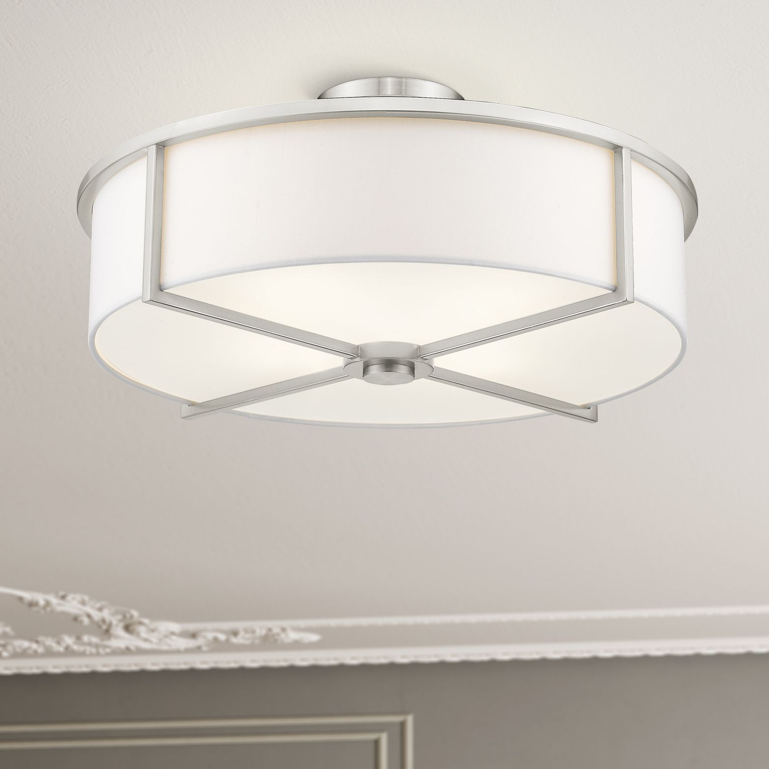 Livex Lighting Wesley Brushed Nickel Collection