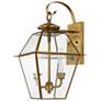 2_Livex Lighting Westover 16 1/2" High Antique Brass Outdoor Wall Light