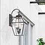1_Livex Lighting Westover 16 1/2" High Black Outdoor Wall Light