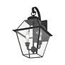7_Livex Lighting Westover 16 1/2" High Black Outdoor Wall Light more views