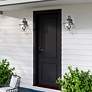 Livex Lighting Westover 16 1/2" High Black Outdoor Wall Light
