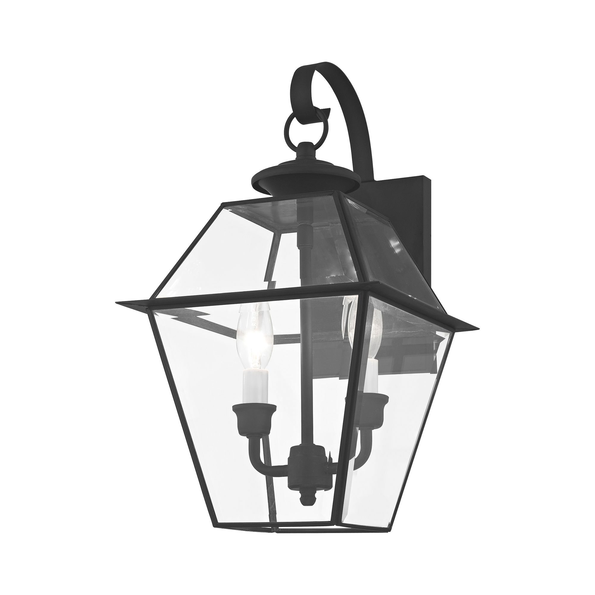 Livex Lighting Westover 16 1/2" High Black Outdoor Wall Light