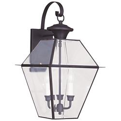 Livex Lighting Westover 23 1/4" High Bronze Outdoor Wall Light