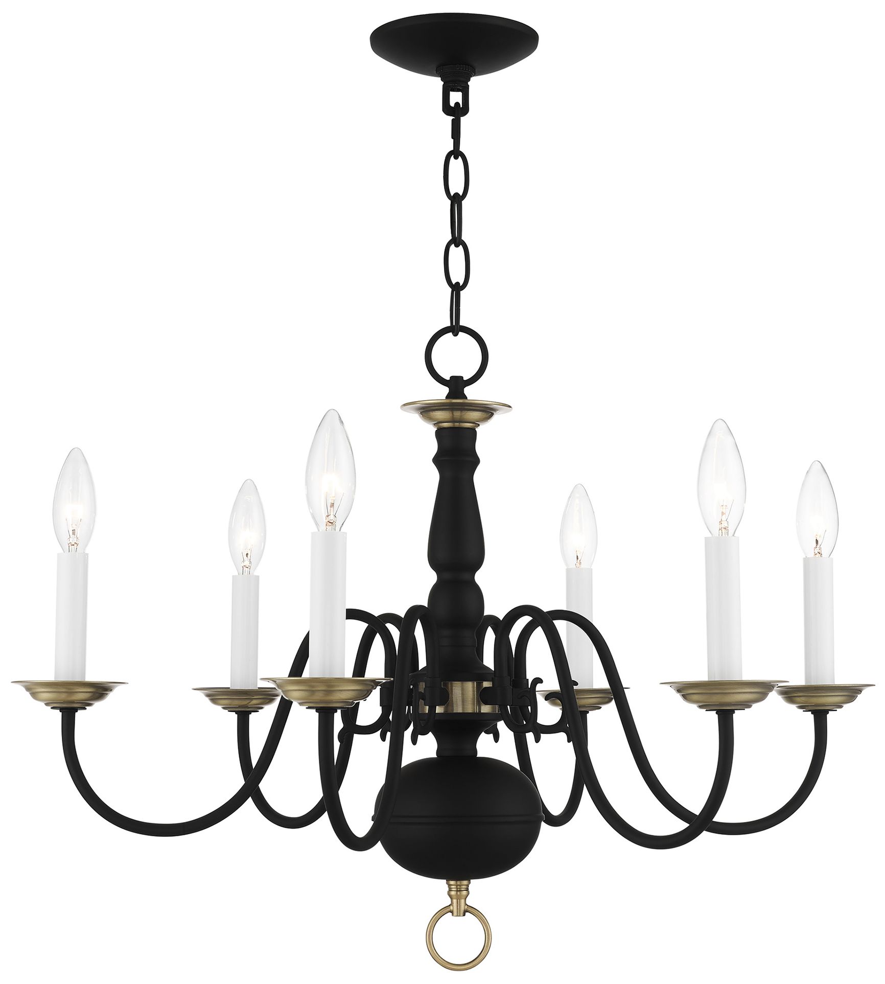 Livex Lighting Williamsburgh Black Collection