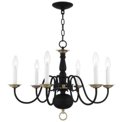 Livex Lighting Williamsburgh Black Collection