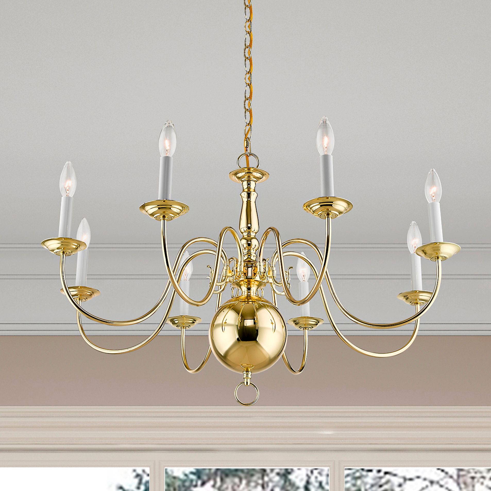 Livex Lighting Williamsburgh Brass - Antique Brass Collection