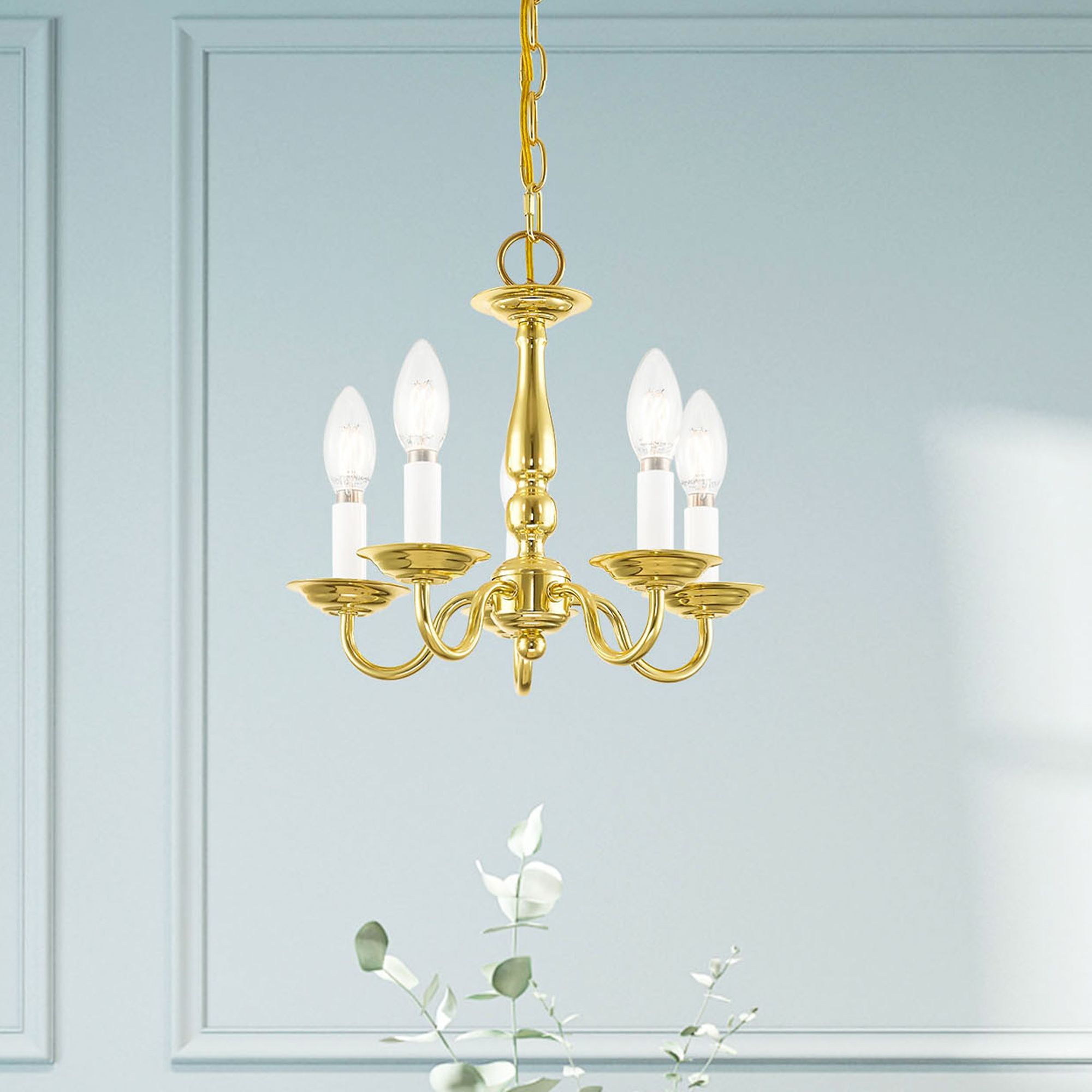 Livex Lighting Williamsburgh Brass - Antique Brass Collection