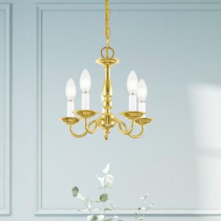 Livex Lighting Williamsburgh Brass - Antique Brass Collection