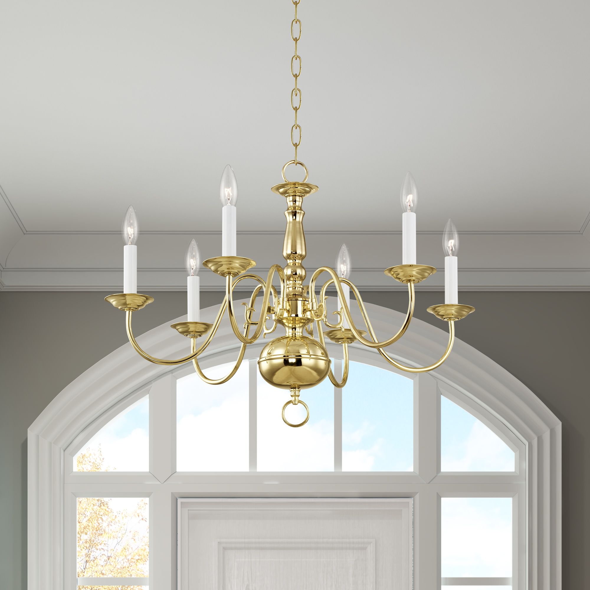 Livex Lighting Williamsburgh Brass - Antique Brass Collection