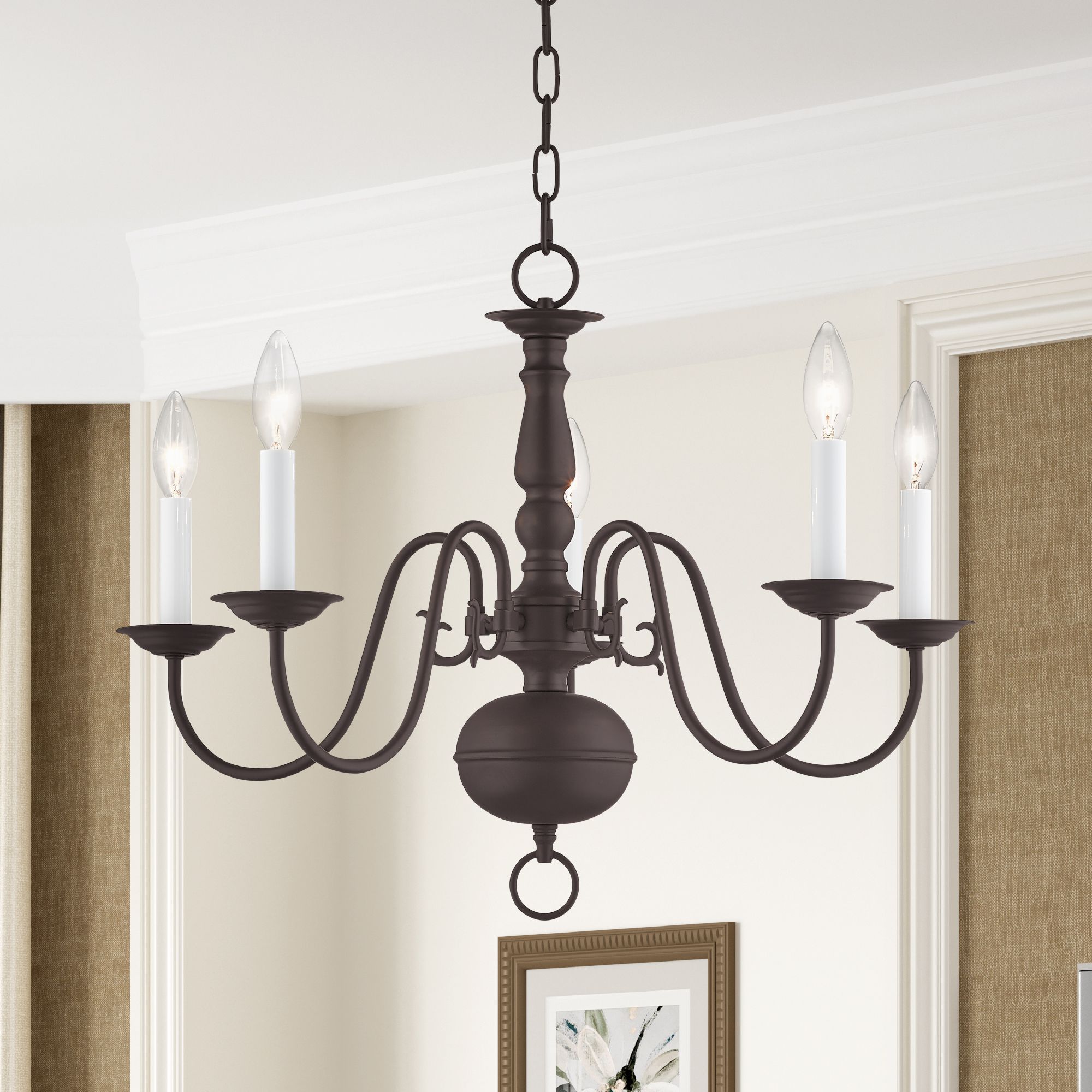 Livex Lighting Williamsburgh Bronze Collection