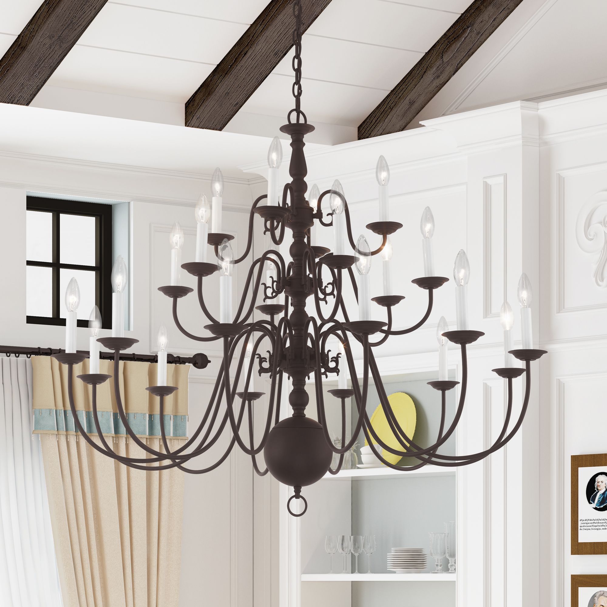 Livex Lighting Williamsburgh Bronze Collection