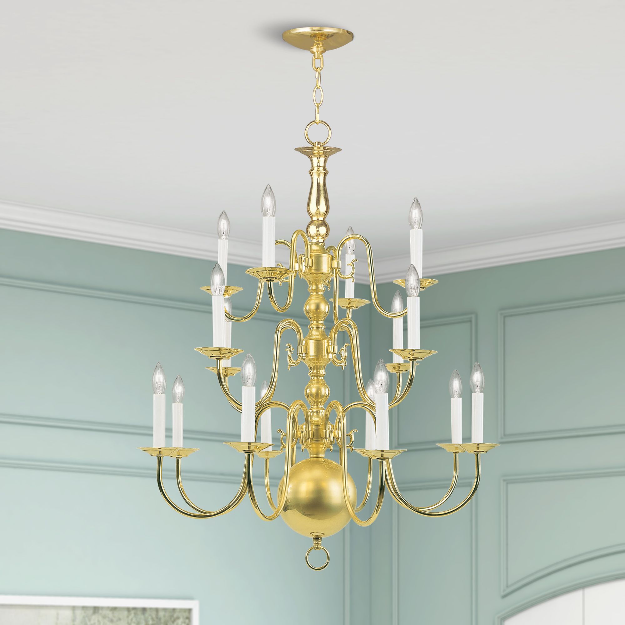 Livex Lighting Williamsburgh Gold Collection