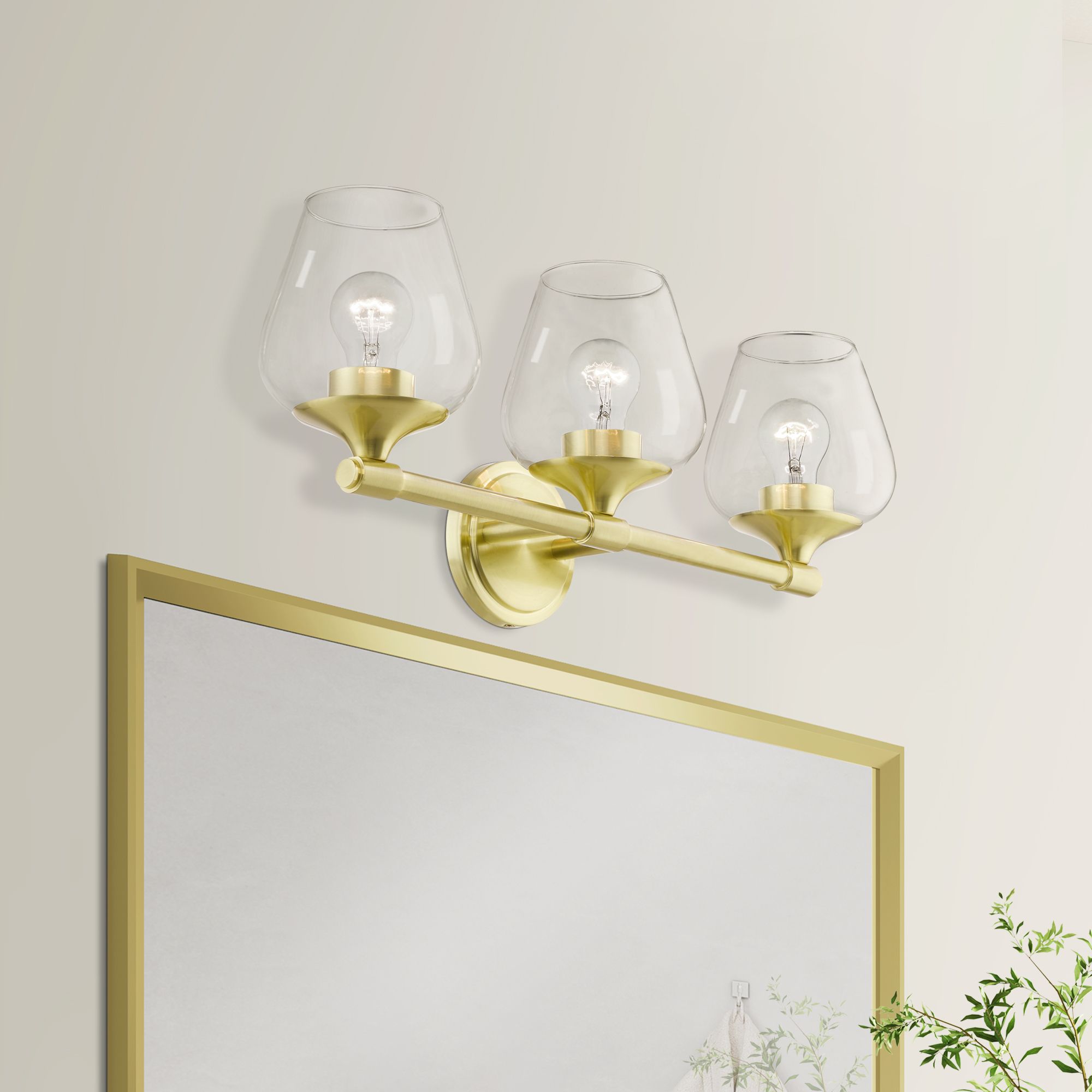 Livex Lighting Willow Brass - Antique Brass Collection