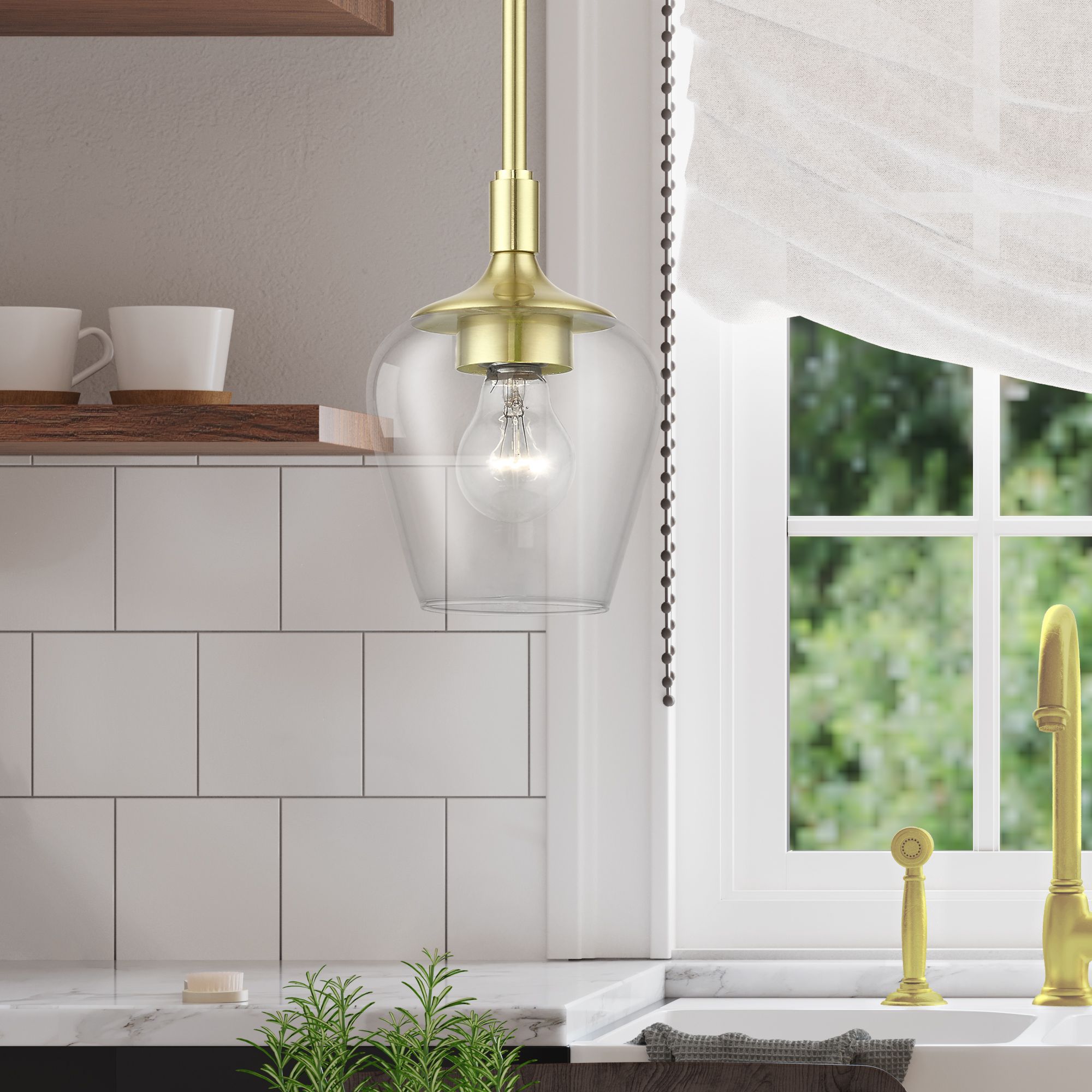 Livex Lighting Willow Brass - Antique Brass Collection