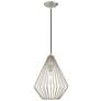 2_Livex Linz 11 1/2" Wide Brushed Nickel Mini Pendant