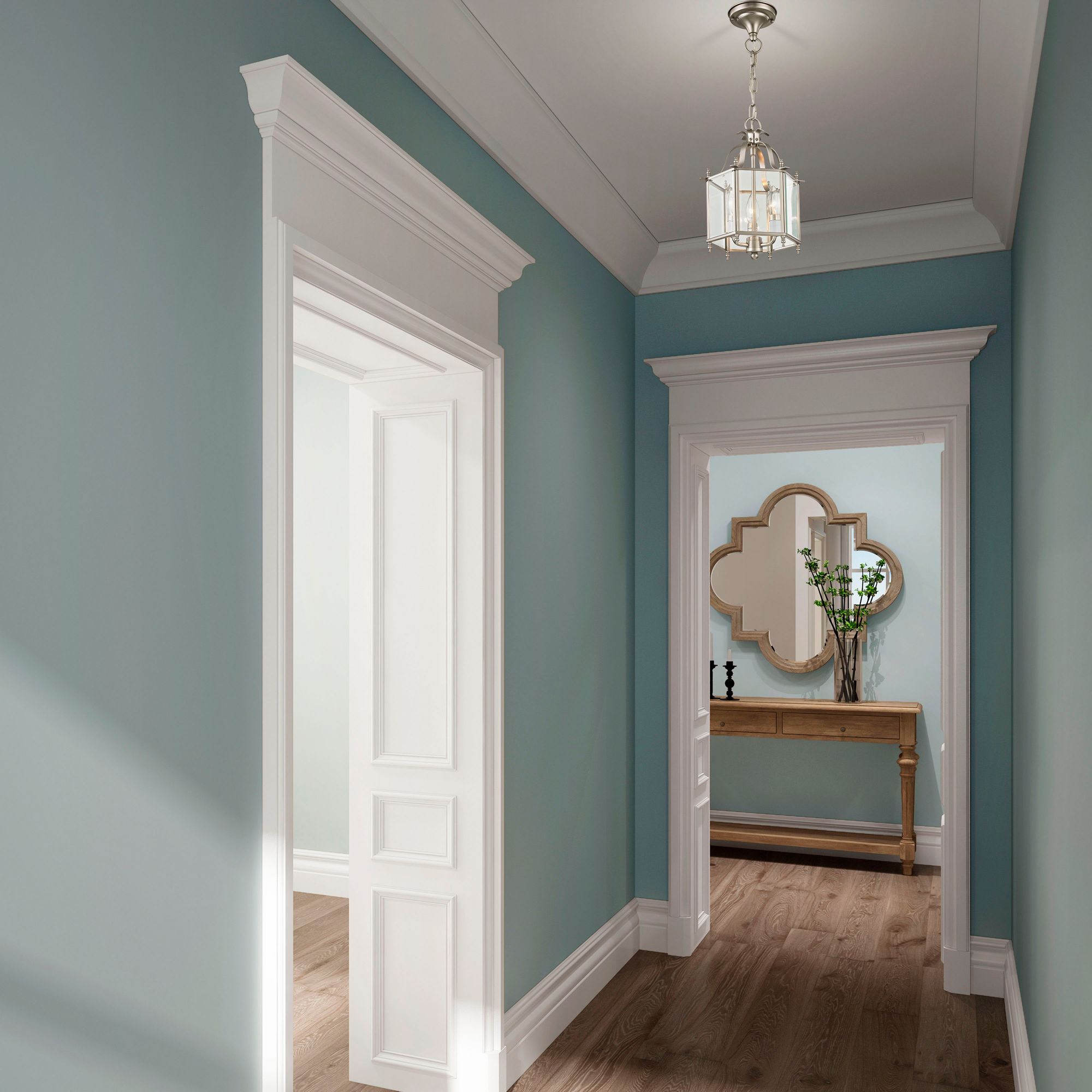 Livex Livingston 9.5" Wide Nickel and Glass Hexagonal Lantern Pendant