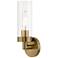 Livex Ludlow 11 3/4" High Antique Brass ADA Wall Sconce