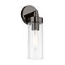 5_Livex Ludlow 11 3/4" High Black Chrome ADA Wall Sconce more views
