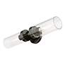 6_Livex Ludlow 19 1/4" High Black Chrome 2-Light ADA Vanity Wall Sconce more views