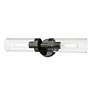 7_Livex Ludlow 19 1/4" High Black Chrome 2-Light ADA Vanity Wall Sconce more views