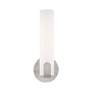 5_Livex Lund 12" High Brushed Nickel Modern LED Wall Sconce more views