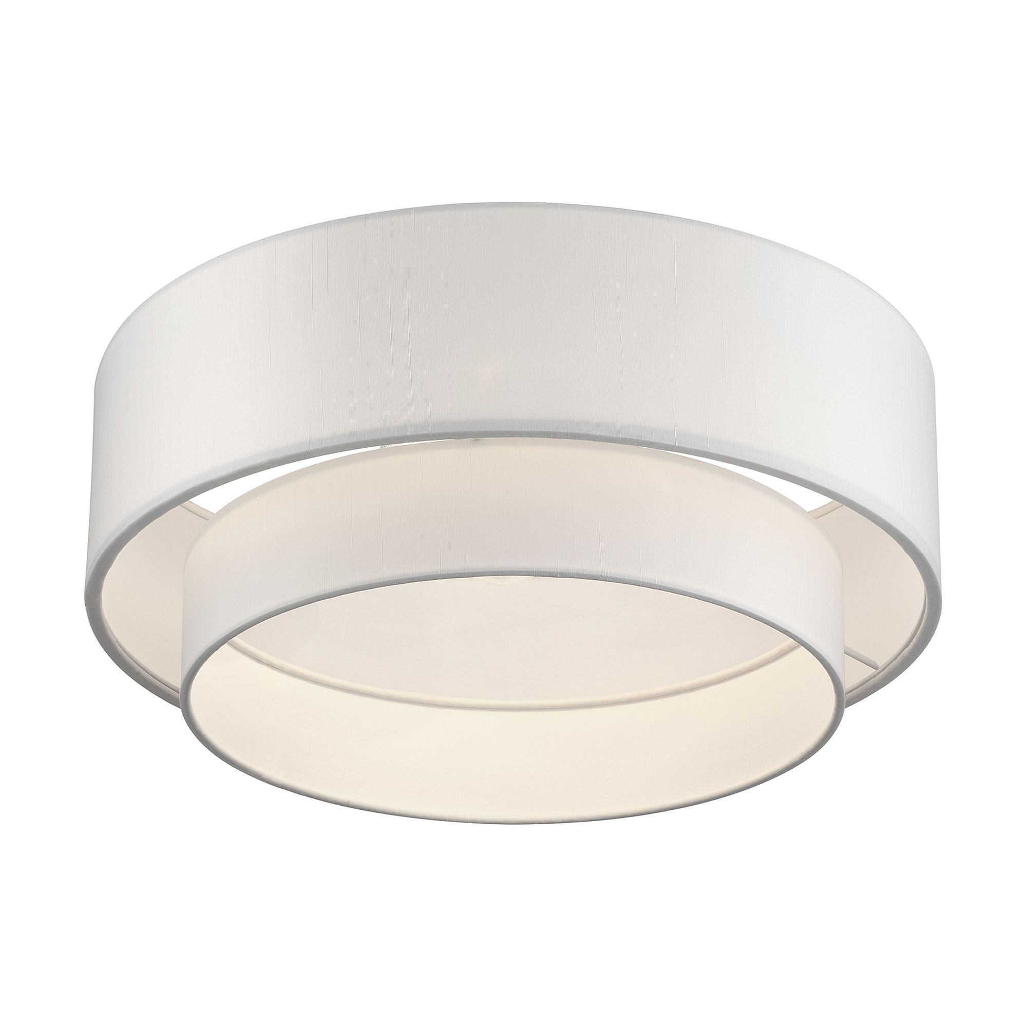 Image 4 Livex Manorwood 18" Wide Brushed Nickel Ceiling Light more views