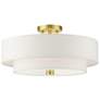 2_Livex Meridian 18" Wide 4-Light Satin Brass Semi Flush Ceiling Light