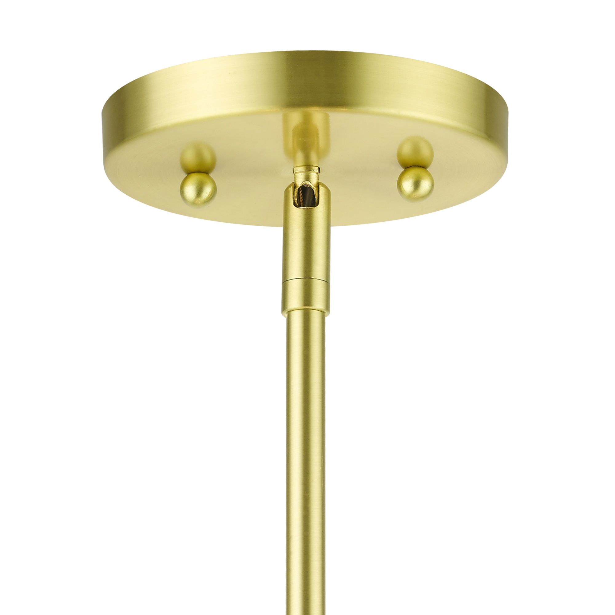 Livex Meridian 18" Wide Satin Brass Multi-Tier Drum Pendant