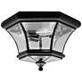 2_Livex Monterey 12 1/2" Black Traditional Outdoor Ceiling Light
