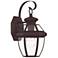 Livex Monterey 12 1/2" High Bronze Outdoor Wall Light