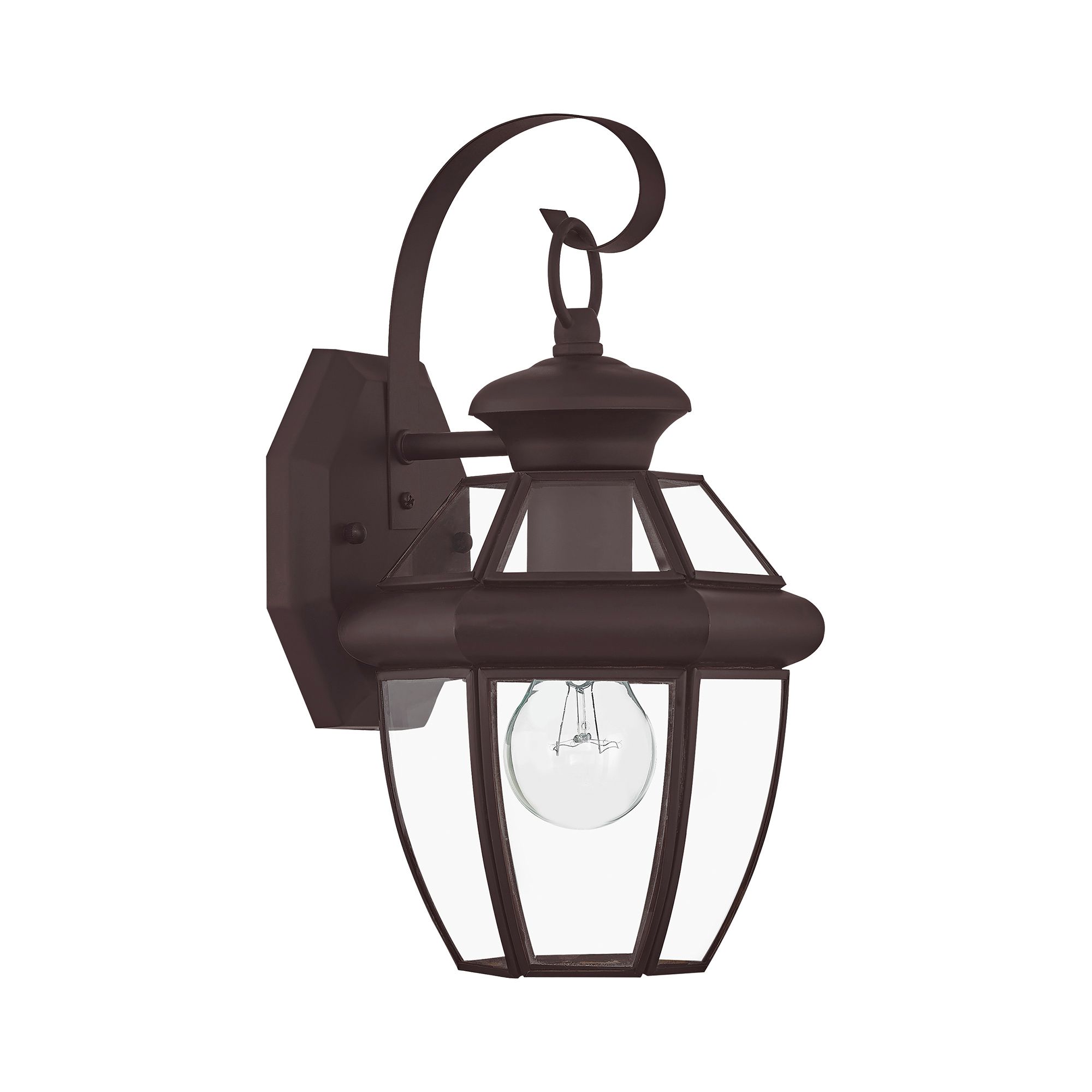 Image 4 Livex Monterey 12 1/2" High Bronze Outdoor Wall Light more views