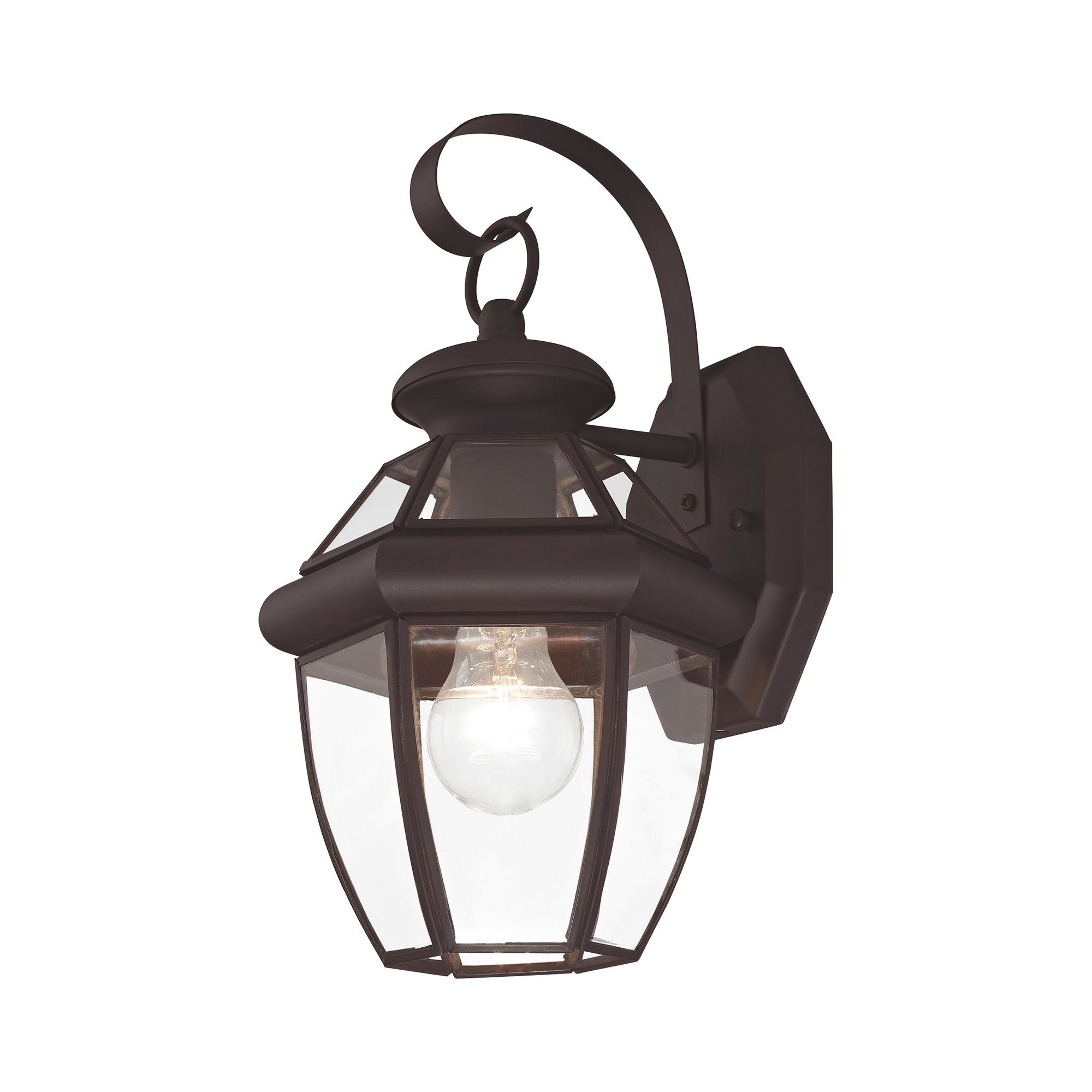 Image 6 Livex Monterey 12 1/2" High Bronze Outdoor Wall Light more views