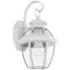 Livex Monterey 12 1/2" High White Downward Lantern Outdoor Wall Light