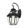 7_Livex Monterey 13" High Black Outdoor Wall Light more views
