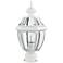 Livex Monterey 16 1/2" High White Lantern Outdoor Post Light