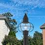 2_Livex Newburyport 19 3/4" High Black Outdoor Lantern Post Light