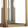 3_Livex Nyack 21 3/4" High Antique Brass Outdoor Wall Light more views
