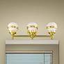 1_Livex Oldwick 24" Wide Polished Brass 3-Light Bath Light
