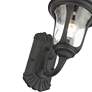 4_Livex Oxford 15 1/2" High Black Upward Lantern Outdoor Wall Light more views