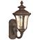 Livex Oxford 15 1/2" High Imperial Bronze Outdoor Wall Light