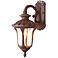 Livex Oxford 16 1/4" High Imperial Bronze Outdoor Wall Light
