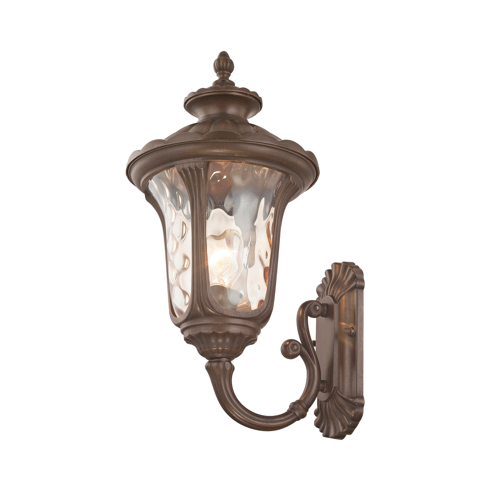 Image 6 Livex Oxford 18" High Imperial Bronze Outdoor Wall Light more views